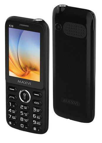 Мобильный телефон Maxvi K18 black