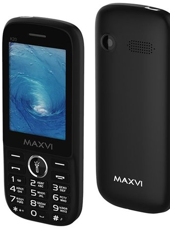 Мобильный телефон Maxvi K20 black