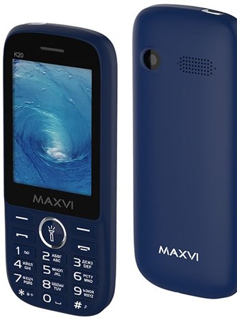 Мобильный телефон Maxvi K20 blue