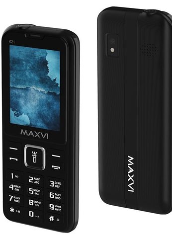 Мобильный телефон Maxvi K21 black