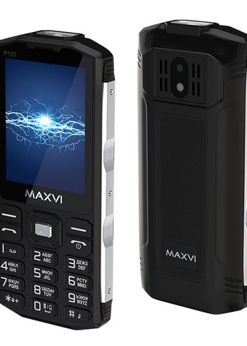 Мобильный телефон Maxvi P101 Black