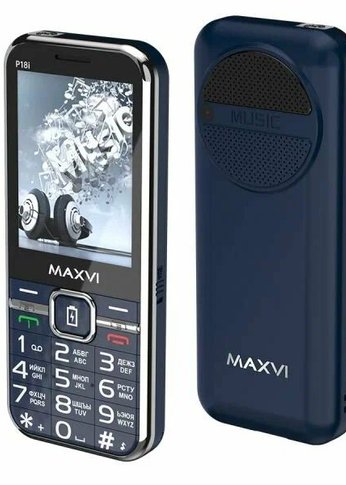 Мобильный телефон Maxvi P18i blue