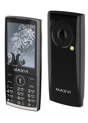 Мобильный телефон Maxvi P19 black