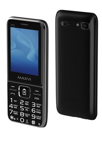 Мобильный телефон Maxvi P3 black