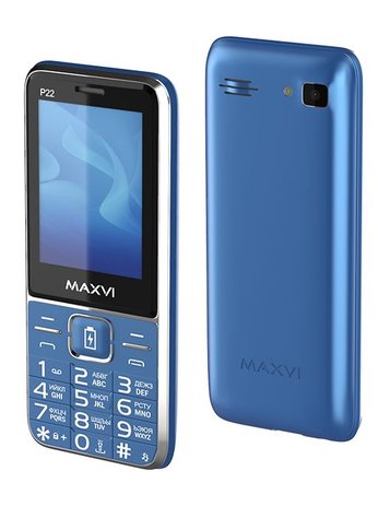 Мобильный телефон Maxvi P3 blue