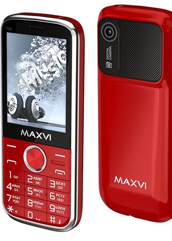 Мобильный телефон Maxvi P30 red