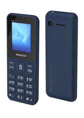 Мобильный телефон Maxvi P99 синий