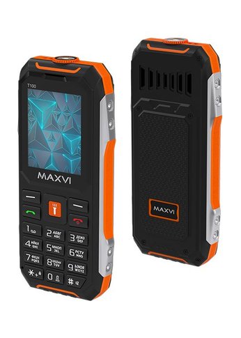 Мобильный телефон Maxvi T100 orange