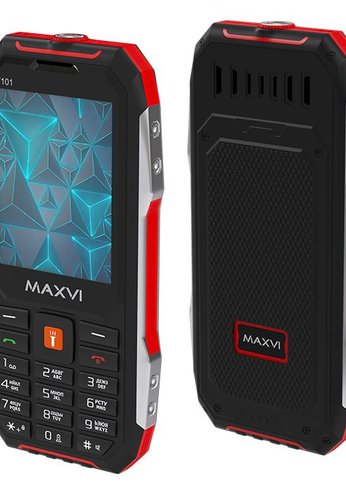 Мобильный телефон Maxvi T101 red