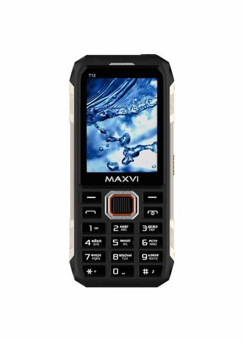 Мобильный телефон Maxvi T12 black