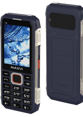 Мобильный телефон Maxvi T12 blue