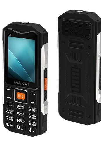 Мобильный телефон Maxvi T20 черный