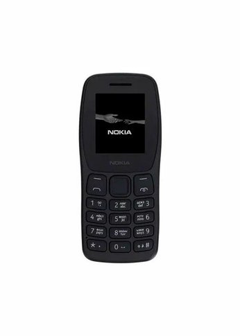 Мобильный телефон Nokia 105 TA-1416 DS EAC CHARCOAL черный без ЗУ