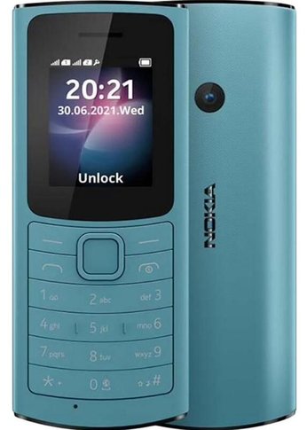 Мобильный телефон Nokia 110 4G TA-1543 DS EAC BLUE [1GF018MPE1C01]