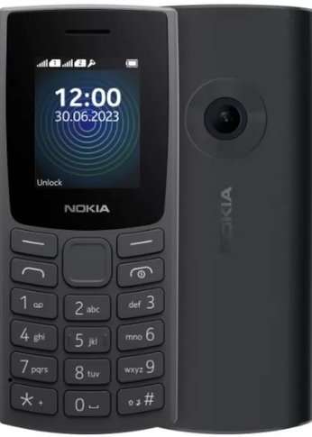 Мобильный телефон Nokia 110 TA-1567 DS EAC CHARCOAL [1GF019FPA2C02]