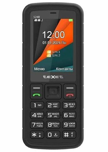 Мобильный телефон TeXet TM-524R черный