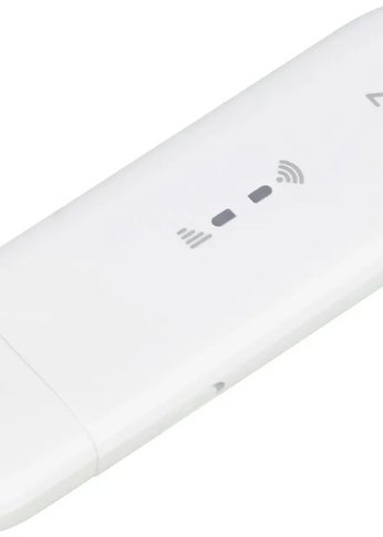 Модем 2G/3G/4G ZTE MF79RU USB Wi-Fi Firewall внешний белый