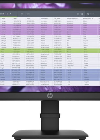 Монитор 21.5" HP P22 G4 черный IPS/LED/16:9/HDMI/матовая/1920x1080/VGA/DP/FHD/4.14кг 1A7E4AA