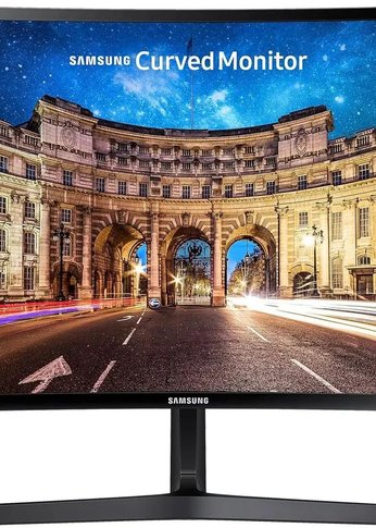 Монитор 23.5" Samsung C24F396FHI черный VA curved 1920x1080 4ms 178/178 250cd 3000:1 D-Sub HDMI [LC24F396FHIXCI/C24F396FHIXRU/LC24F396FHICUZ]