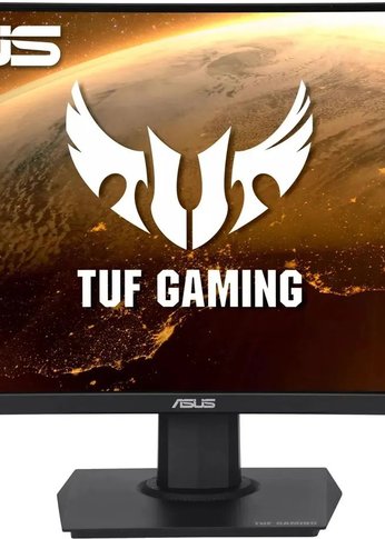 Монитор 23.6" Asus TUF Gaming VG24VQE черный VA LED 1ms 16:9 HDMI матовая 250cd 178гр/178гр 1920x1080 165Hz FreeSync Premium DP FHD 3.37кг