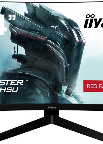 Монитор 23.6" Iiyama Red Eagle G2466HSU-B1 черный VA/LED/1ms/16:9/HDMI/M/M/матовая/1920x1080/DP/FHD/USB/3.7кг G2466HSU-B1