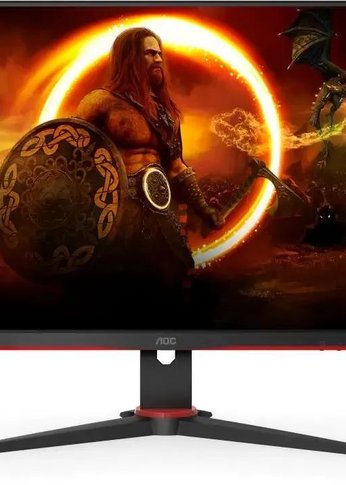 Монитор 23.8" AOC Gaming 24G2ZE черный/красный IPS LED 0.5ms 16:9 HDMI матовая 350cd 178гр/178гр 1920x1080 240Hz FreeSync Premium DP FHD 4.42кг