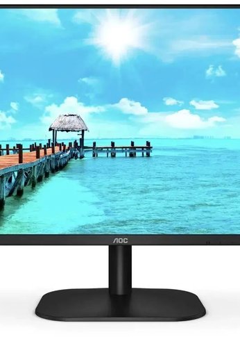 Монитор 23.8" AOC Value Line 24B2XHM2/01 черный VA/LED/16:9/HDMI/матовая/1920x1080/D-Sub/FHD/2.7кг 24B2XHM2