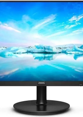 Монитор 23.8" Philips 241V8LA(00/01) черный VA LED 16:9 HDMI M/M матовая 250cd 178гр/178гр 1920x1080 75Hz VGA FHD 2.97кг