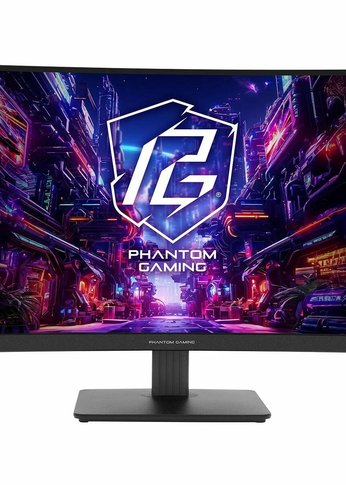 Монитор 27" ASRock Phantom Gaming PG27QRT1B Black (VA, 2560x1440, 2xHDMI+DP, 1 ms, 178°/178°, 300 cd/m, 180Hz, HDR400)