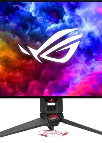 Монитор 27" Asus ROG Swift PG27AQDM черный OLED LED 16:9 HDMI M/M матовая HAS Piv 450cd 178гр/178гр 2560x1440 240Hz FreeSync Premium DP 2K USB 6.9кг