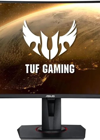 Монитор 27" Asus TUF Gaming VG27VQ черный VA LED 16:9 DVI HDMI M/M матовая HAS Piv 400cd 178гр/178гр 1920x1080 165Hz FreeSync DP FHD 6кг