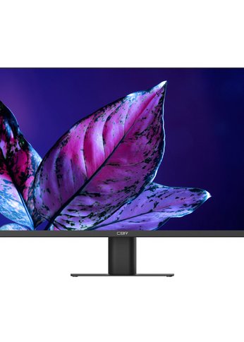 Монитор 27" Cbr MF-2702 безрамочный, IPS, 1920x1080, 75Гц, Динамики, 1*DP, 1*HDMI, 1*VGA, FreeSync, черный, кабели 1*DP+1* HDMI+1*VGA1.5м в компл