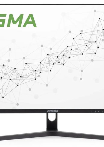 Монитор 27" Digma DM-MONB2702 черный IPS/LED/5ms/16:9/HDMI/матовая/2560x1440/DP/2K/5.3кг DM-MONB2702