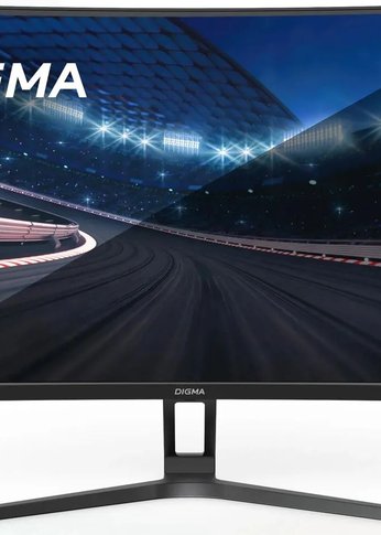 Монитор 27" Digma Overdrive 27A510F черный VA LED 1ms 16:9 HDMI M/M матовая 300cd 178гр/178гр 1920x1080 165Hz G-Sync FreeSync DP FHD 4.65кг