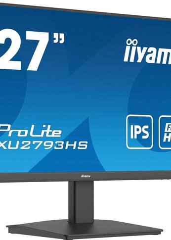 Монитор 27" Iiyama ProLite XU2793HS-B6 черный IPS LED 1ms 16:9 HDMI M/M матовая 1000:1 250cd 178гр/178гр 1920x1080 100Hz DP FHD 4.6кг