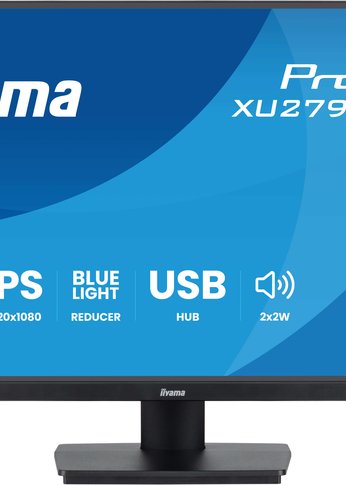 Монитор 27" Iiyama ProLite XU2793HSU-B7 черный IPS 1920x1080 100Hz
