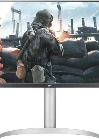 Монитор 27" LG UltraFine 27UP650K-W черный IPS 3840x2160 60Hz (27UP650K-W.ARUZ)