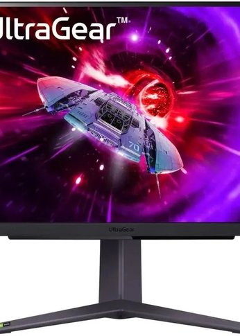 Монитор 27" LG UltraGear 27GR75Q-B черный IPS LED 16:9 HDMI матовая HAS 300cd 178гр/178гр 2560x1440 144Hz FreeSync Premium DP QHD USB 6.19кг