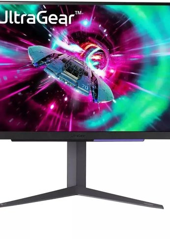 Монитор 27" LG UltraGear 27GR93U-B черный IPS LED 16:9 HDMI матовая HAS 320cd 178гр/178гр 3840x2160 144Hz G-Sync FreeSync Premium DP UHD USB 6.4кг