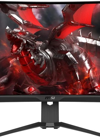 Монитор 27" MSI G272CQP черный VA LED 1ms 16:9 HDMI матовая HAS 300cd 178гр/178гр 2560x1440 170Hz FreeSync Premium DP 2K 6.01кг