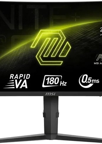 Монитор 27" MSI MAG 275CQRF QD E2 черный VA LED 16:9 HDMI полуматовая HAS Piv 5000:1 300cd 178гр/178гр 2560x1440 180Hz DP WQ USB 5.7кг