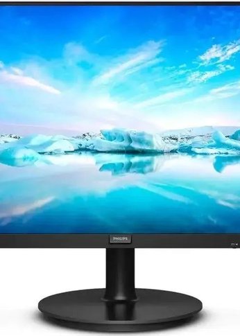 Монитор 27" Philips 271V8LA черный/VA/LED/16:9/HDMI/M/M/матовая/250cd/1920x1080/75Hz/VGA/FHD (271V8LA (00/01))