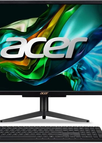 Моноблок 23.8" Acer Aspire C24-1610 [DQ.BLBCD.001] Black {Full HD N200/8Gb/SSD256Gb UHDG/CR/noOS/kb/m}