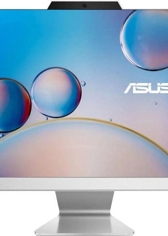 Моноблок 23.8" Asus F3402WFA-WPC0050 Full HD Ryzen 5 7520U (2.8) 8Gb SSD512Gb RGr CR noOS GbitEth WiFi BT 90W клавиатура мышь Cam белый 1920x1080