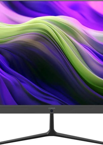 Моноблок 23.8" Digma Optimum Full HD Cel N5100 (1.1) 8Gb SSD256Gb UHDG CR Windows 11 Professional Eth WiFi BT 90W клавиатура мышь Cam черный 1920x1080
