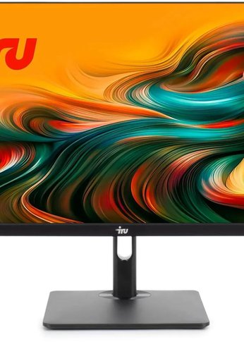 Моноблок 23.8" IRU 23ID Full HD i7 1255U (1.7) 16Gb SSD512Gb CR Windows 11 Professional GbitEth WiFi BT 120W Cam черный 1920x1080