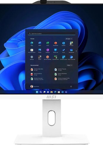 Моноблок 23.8" MSI Pro AP242P 14M-687RU белый i7-14700 16Gb/512Gb UHDG 770 W11Pro клавиатура мышь (9S6-AE0622-687)