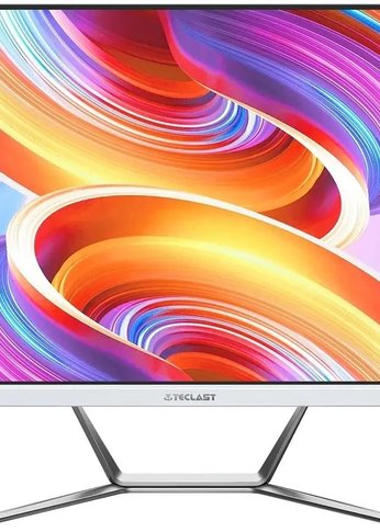 Моноблок 23.8" Teclast K24 Air Full HD i5 12450H (2) 16Gb SSD512Gb UHDG Windows 11 Professional GbitEth WiFi BT 120W клавиатура мышь белый 1920x1080