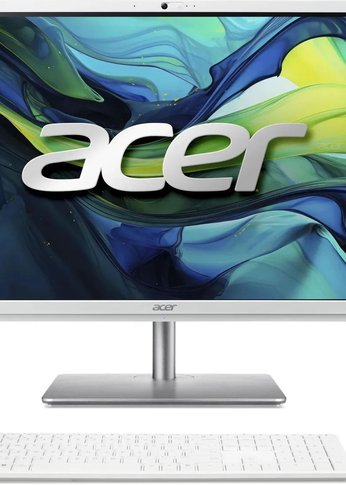 Моноблок 27" Acer Aspire C27-195ES Full HD Core Ultra 5 125U (1.3) 16Gb SSD512Gb Graphics CR Windows 11 Professional GbitEth WiFi BT 65W клавиатура м