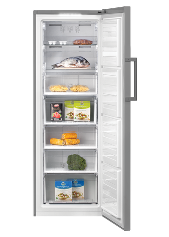 Морозилка Beko FNKR5290E21S серебристый A+ FreezerGuard, 255л